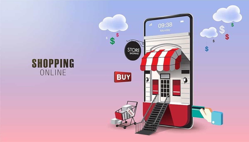 اپلیکیشن فروشگاه اینترنتی